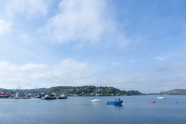 Coastal view at oban glasgow scotland england uk