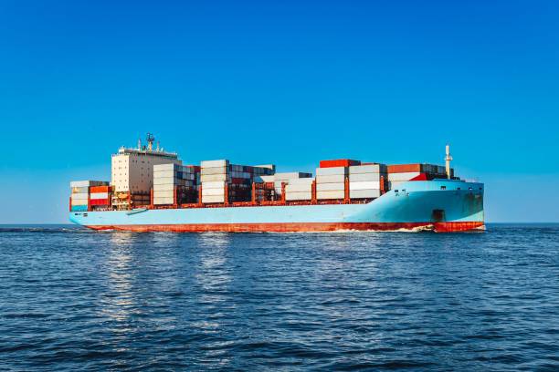 istock a large container ship sailing down the ocean on clear day 1497146532