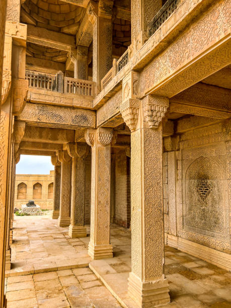 istock Makli mausoleum complex in Sind province, Pakistan 1497147141