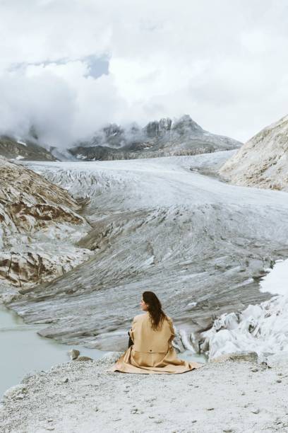 Rhone glacier, Furka Pass, Switzerland