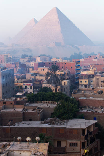 istock The great pyramids in Giza, Egypt 1497152753