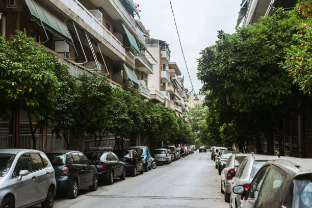 istock Street in Athens, Greece 1497157224