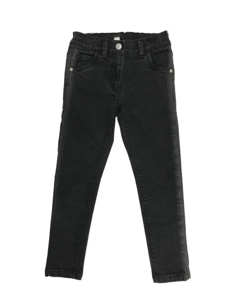 istock Black color knitted fabric trouser 1497162384