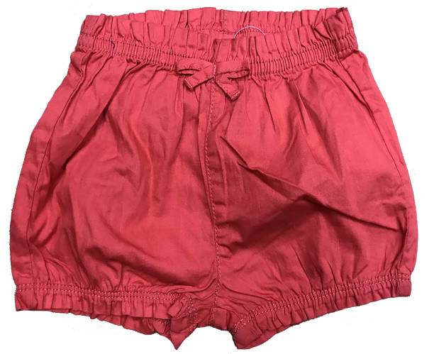 istock Cheap value cotton fabric short pant for babies girls 1497162952