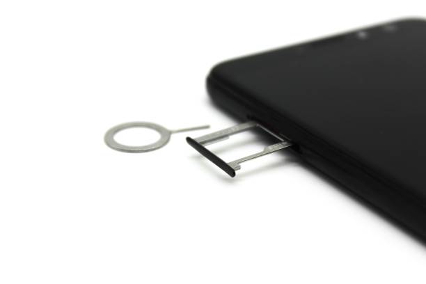 istock Image of a black mobile phone with two SIM card slots 1497163109