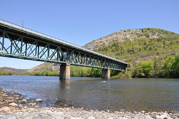 ponte perto slatington, pensilvânia - lehigh river imagens e fotografias de stock