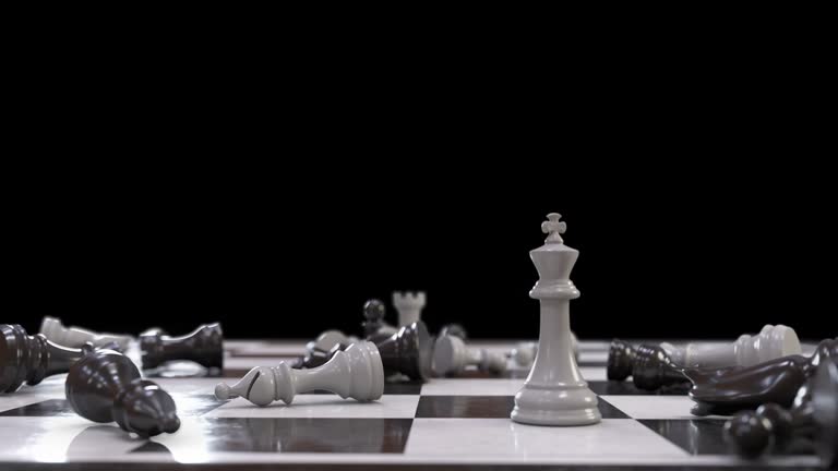 Chess Pieces Running into Each Other