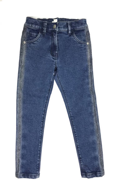 istock Slim fit denim trouser for girl 1497166282