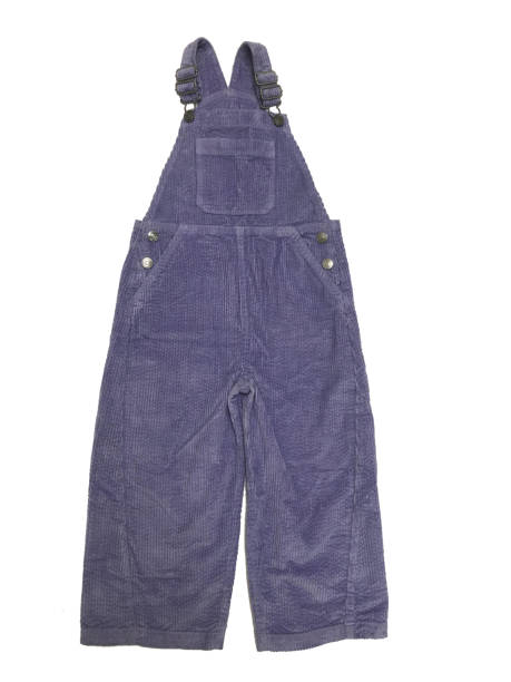 istock Violet color long leg cord dungaree 1497166805