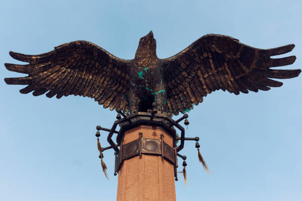 istock Buryat eagle in Siberia, Russia 1497175578