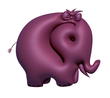 Klein Elefant.
