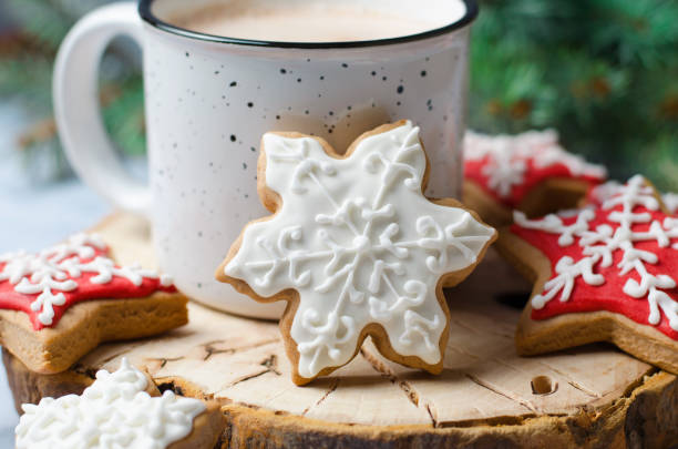 istock Christmas Cookies and Cocoa Mug 1497182201