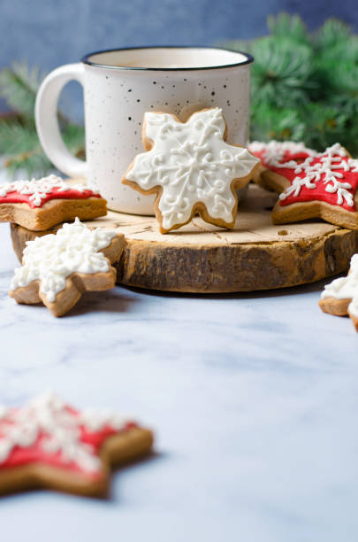 istock Christmas Cookies and Cocoa Mug 1497184513
