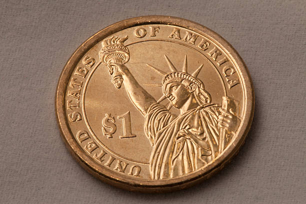 istock Coin of One USD 149719347