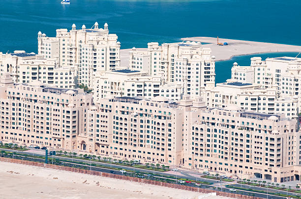 istock Apartments house on artificial island Palm Jumeirah 149719409