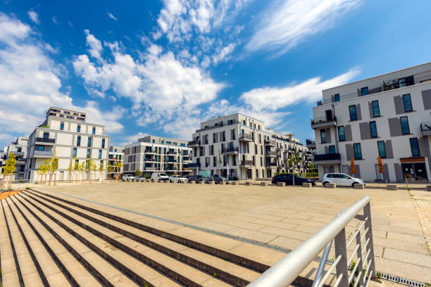 istock Modern residential architecture in Berlin's water town 1497195819