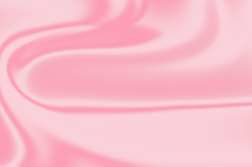 Pink satin abstract background with smooth lines for design.