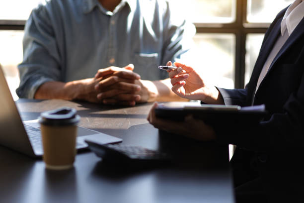 istock Meeting colleagues to discuss business project planning. 1497197762