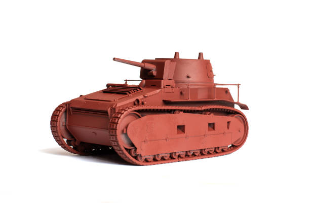 istock Scale model of old vehicle 1497205984