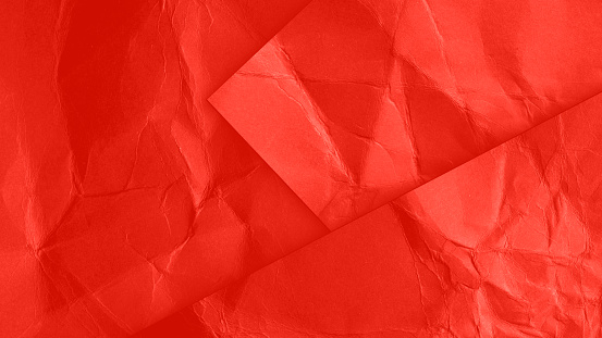 Colored crumpled crushed paper horizontal backgrounds