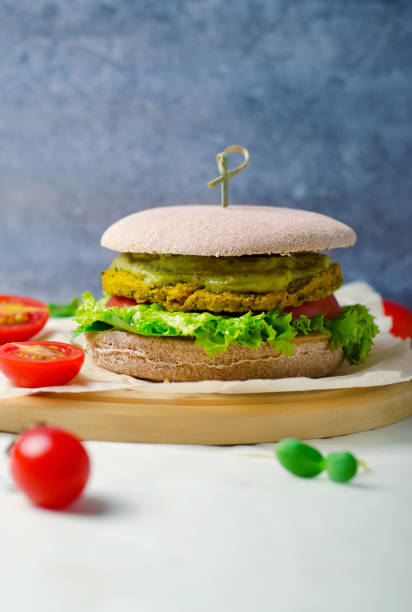 istock Healthy vegan burger, Vegan Meal 1497213084