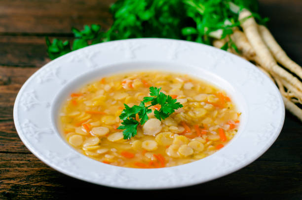 istock Pea Soup, Vegetarian and Vegan Pea Soup 1497213327