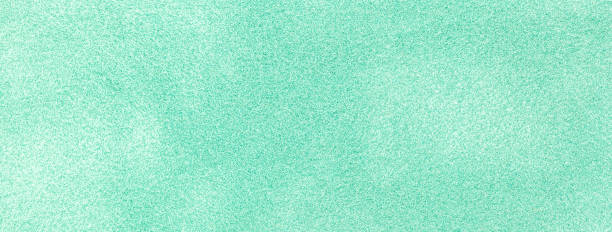 밝은 청록색 벨벳 무광택 배경, 매크로의 질감. 패턴이 있는 스웨이드 민트 원단. 녹색 섬유 가죽 배경, - felt green velvet seamless 뉴스 사진 이미지