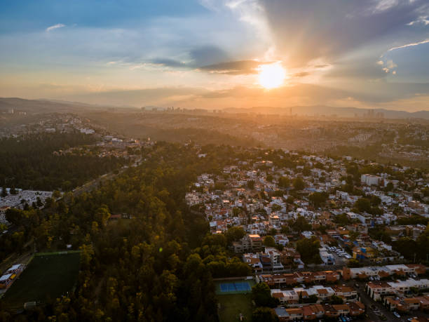 istock Mexico City skyline before sunset 1497246112