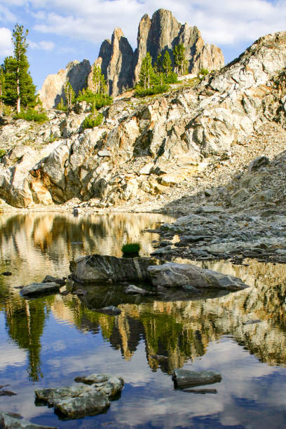 istock Alpine lake in the Sawtooth Mountains, Idaho 1497249601