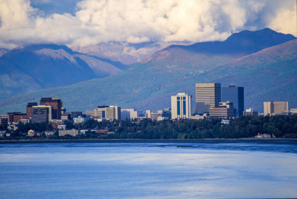 istock Downtown Anchorage, Alaska and the Chugach Mountains 1497249745