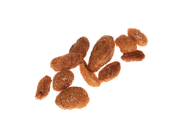 marrón tostado de peanuts - honey roasted nut fotografías e imágenes de stock