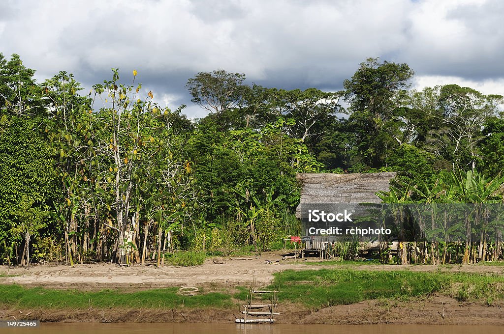 Amazonas Peruana, Indiana de - Royalty-free Aldeia Foto de stock