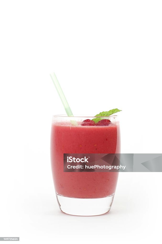 Himbeer-Smoothie - Lizenzfrei Himbeere Stock-Foto