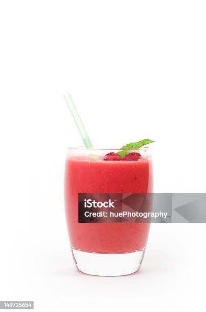 Himbeersmoothie Stockfoto und mehr Bilder von Himbeere - Himbeere, Saft, Getränk