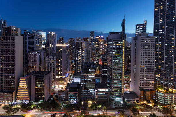 istock Nightfall in Makati, Metro Manila 1497258235