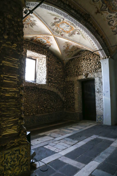 istock Interior of the Capela dos Ossos in Evora 1497258429