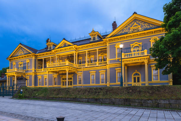 istock Old Public Hall of Hakodate Ward in Hakodate 1497267017