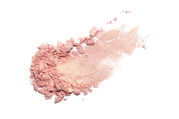 istock Smear of broken eye shadow. 1497278796