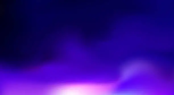 Vector illustration of Abstract dark blue blurred defocused gradient background