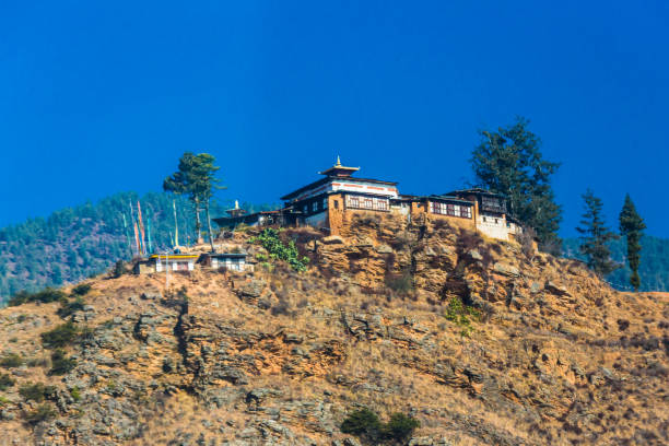 istock Paro, Bhutan landscape view during dry winter 1497290572