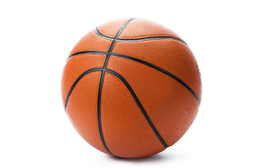 Basketball ball 3d render. 3d render cartoon minimal icon illustration.