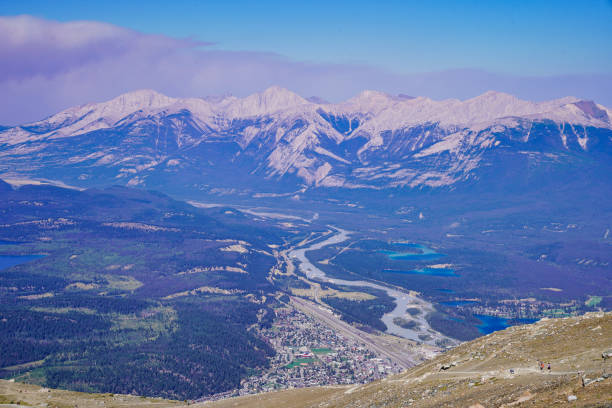 istock Jasper Sky Tram Panorama from Whistler Mountain 1497297916
