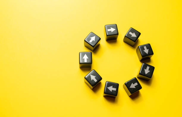 istock Move in a circle without stopping or a goal. 1497299617