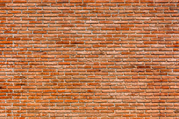 istock Background of vintage red brick wall 1497301175