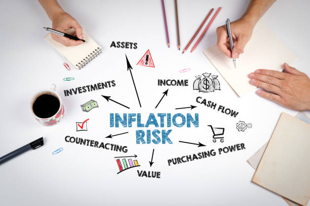 istock Inflation Risk Concept. The meeting at the white office table 1497308584