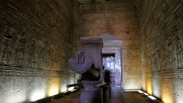 istock Monument inside the Temple of Edfu in Egypt. 1497331108