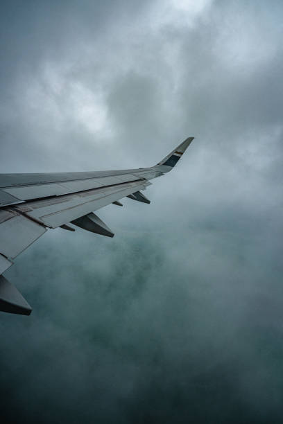 Free Stock Photo of Airplane Flying Through Cloudy Sky | Download Free ...