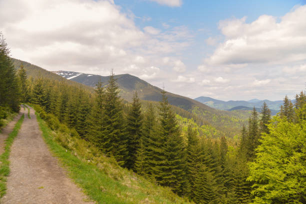 istock road in mountains with beautiful landscape 1497338087