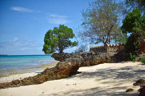 Beach, prison island, Zanzibar