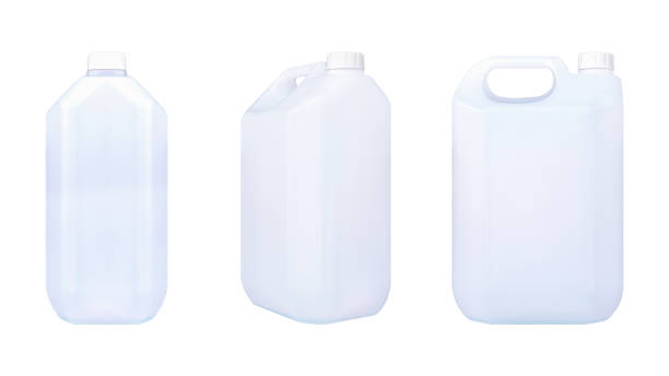 istock Collection set white gallon water isolated on white background with clipping path 1497344355